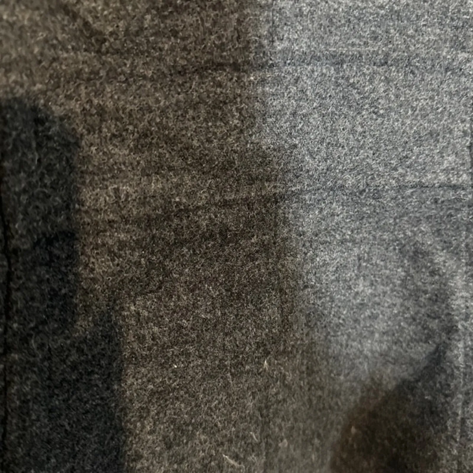 Max Rave Women’s Gray Wool Blend One-Button Notched Blazer Jacket Size Large - Image 8