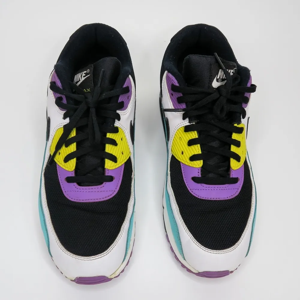 Nike Air Max 90 Black Bright Violet White - AJ1285-024 - Image 5