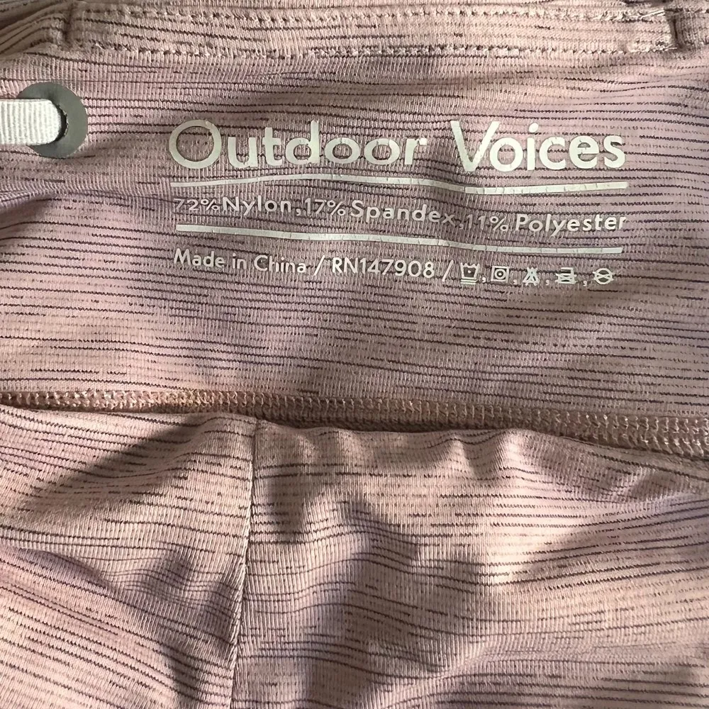 TechSweat Flex 7/8 Leggings in Bloom Size Small Purple Pastel - Image 4