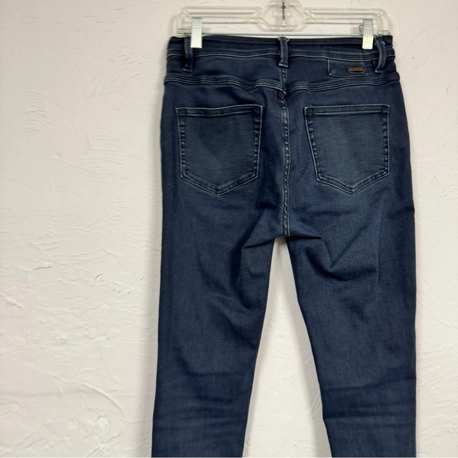 Prana High Rise Skinny Ankle Jeans Womens 30 Blue Denim Classic Casual Fall - Image 7