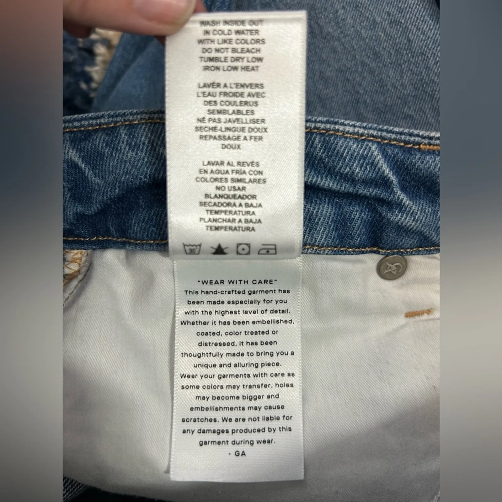 Good American Good Girlfriend Jeans Size 4/27 | Mid-Rise Medium Wash Denim - Image 9