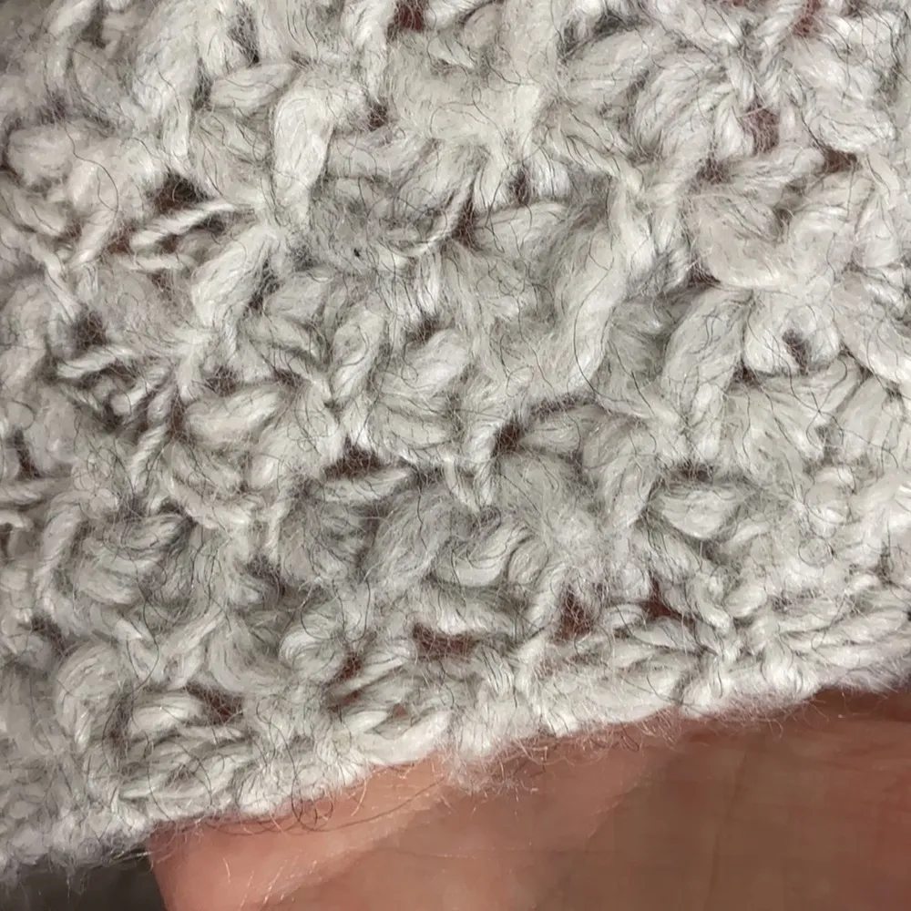 Sanctuary Wool Blend Cowl Tunic Sweater In light grey size M - Image 9