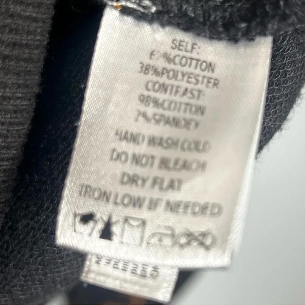 Fantastic Fawn Black Gold Sequin Tiger Oversized Sweatshirt Crewneck Size M - Image 5