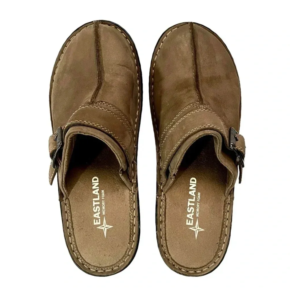 NEW Eastland Leather Mae Mule Clogs - Image 5