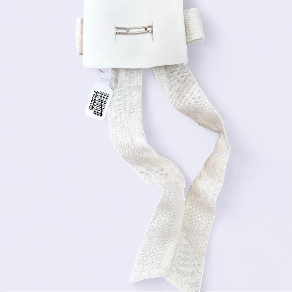 Free People Petite Bow in White {coquette cottagecore picnic dainty } - Image 3
