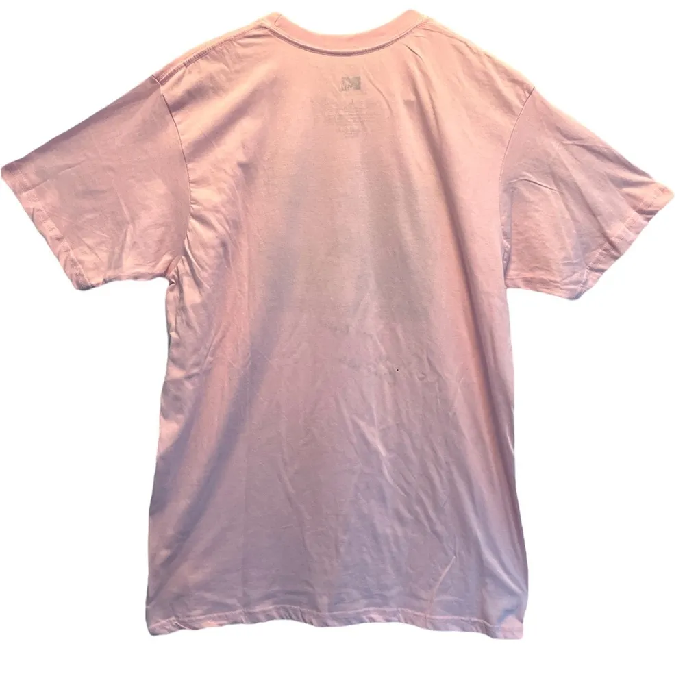 Viacom MTV Mushroom Short Sleeve Graphic Pink T - Image 2