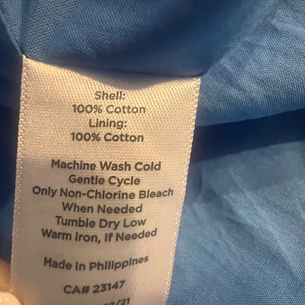 NEW Talbot's Voile Maxi Skirt Beautiful Blue Pink Floral 22 WP MSRP $159 - Image 6