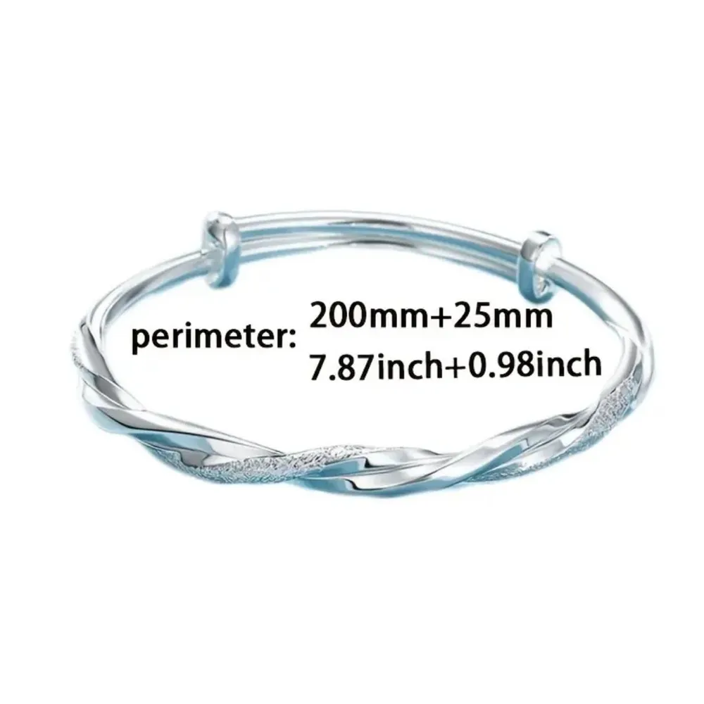 925 Sterling Silver Elegant Bracelet New in Packaging - Image 4