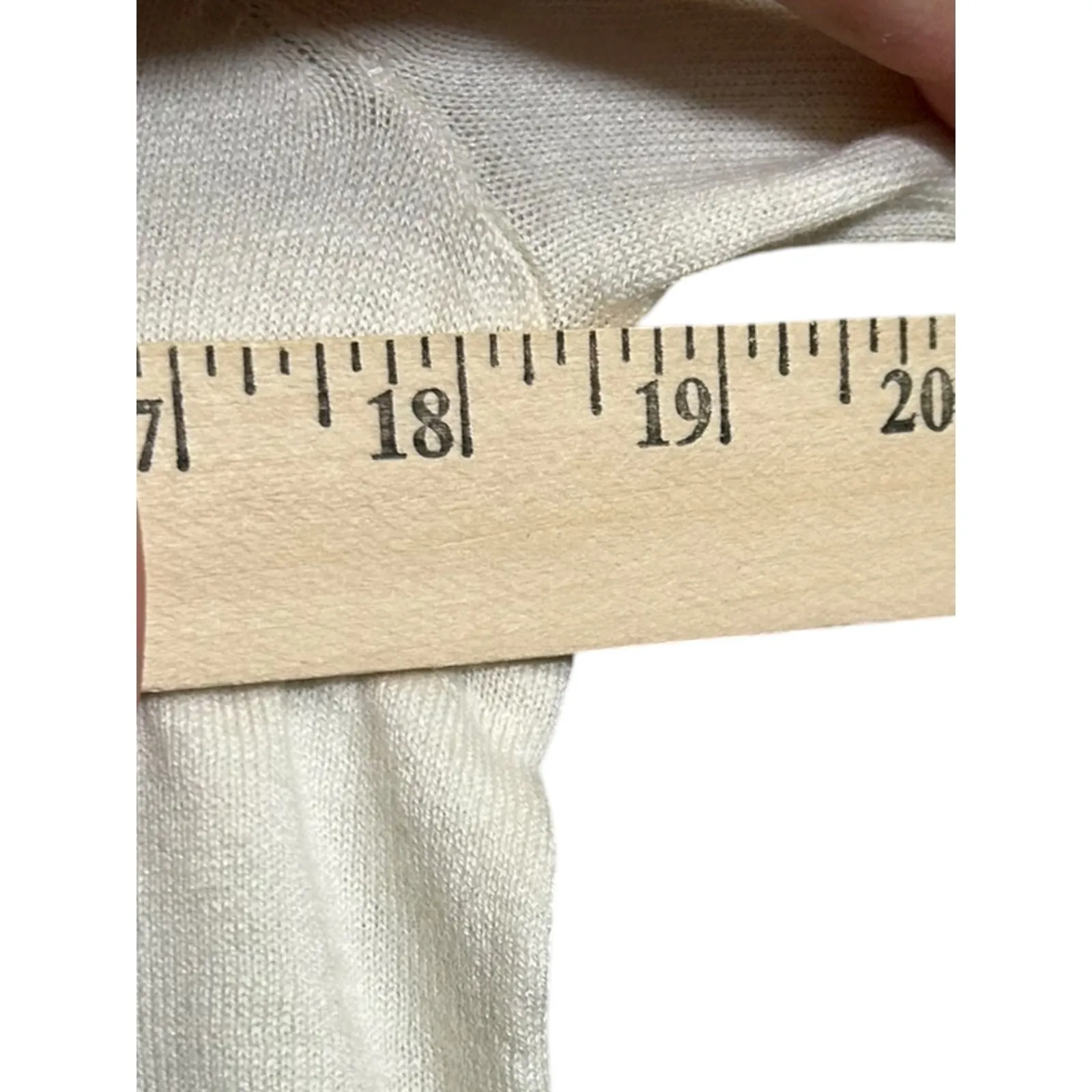 Lauren Ralph Lauren NWT Button Front Cardigan‎ Sweater Polka Dot Scarf Sz Medium - Image 7