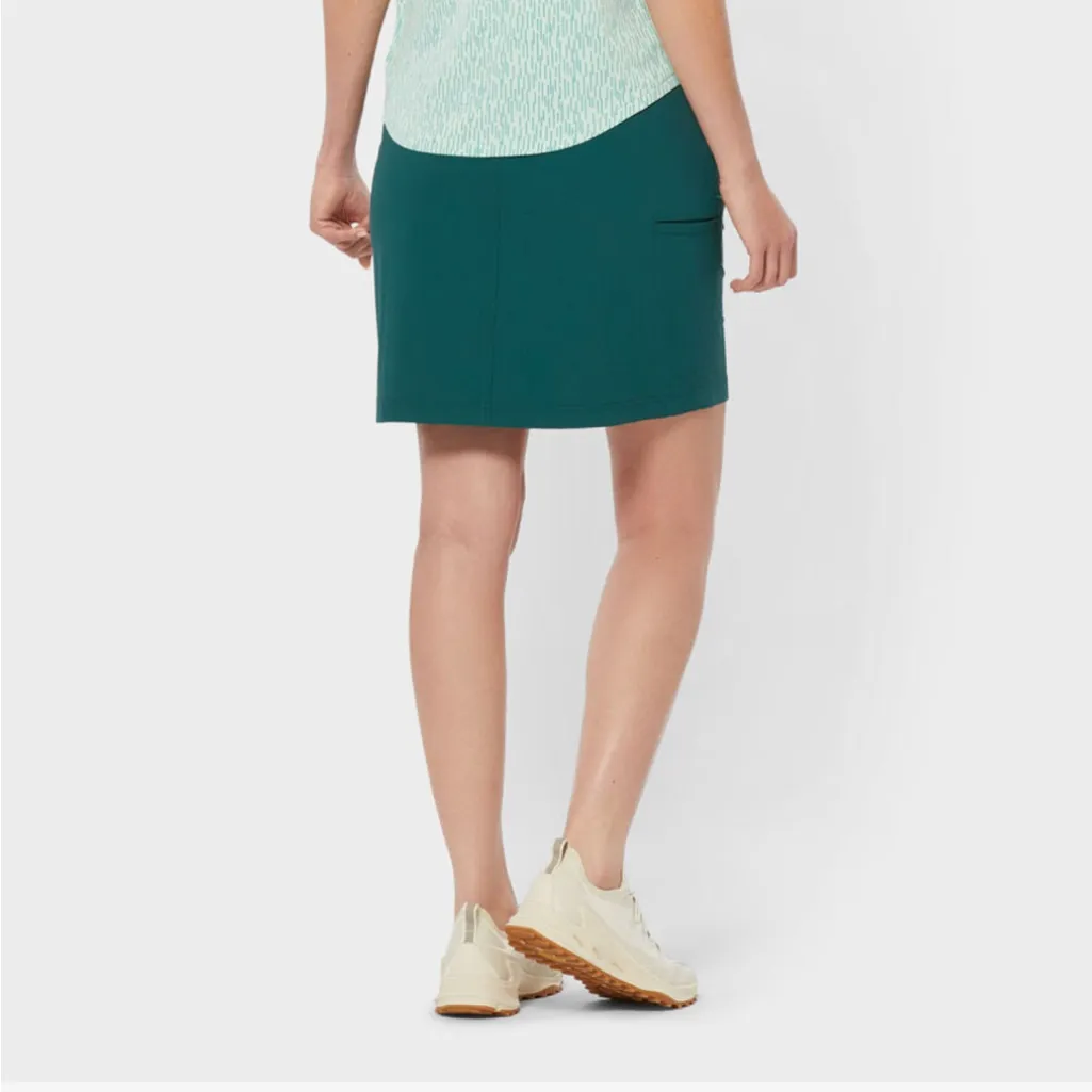 Duluth Hybrid Knit Waistband Skorts with Pockets Size 12 Green - Image 4