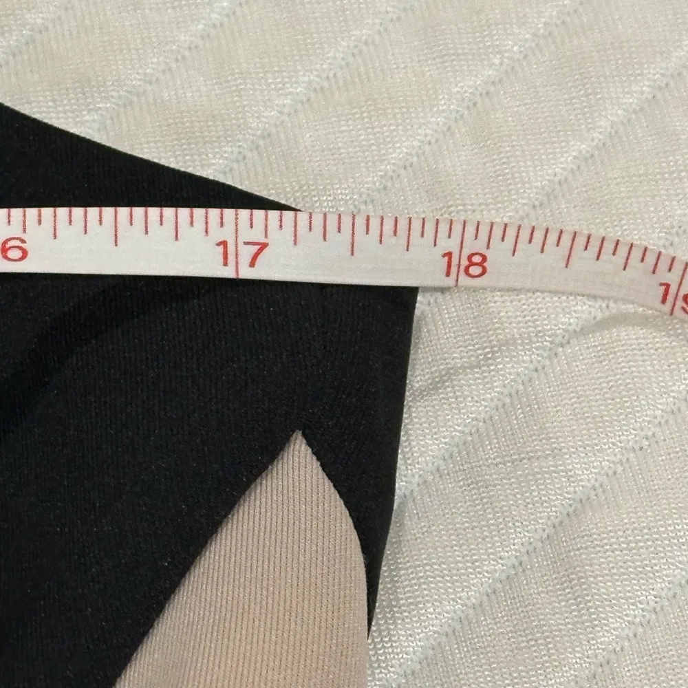 Walter Baker W118 black/nude Starr dress zipper detail size Large New with tags - Image 14