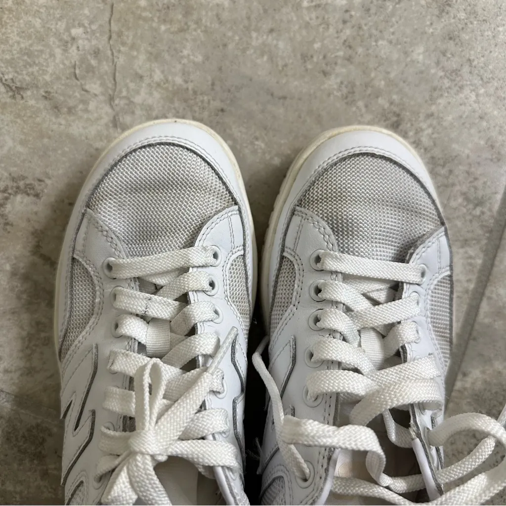 All white new balance pro court cup - Image 3