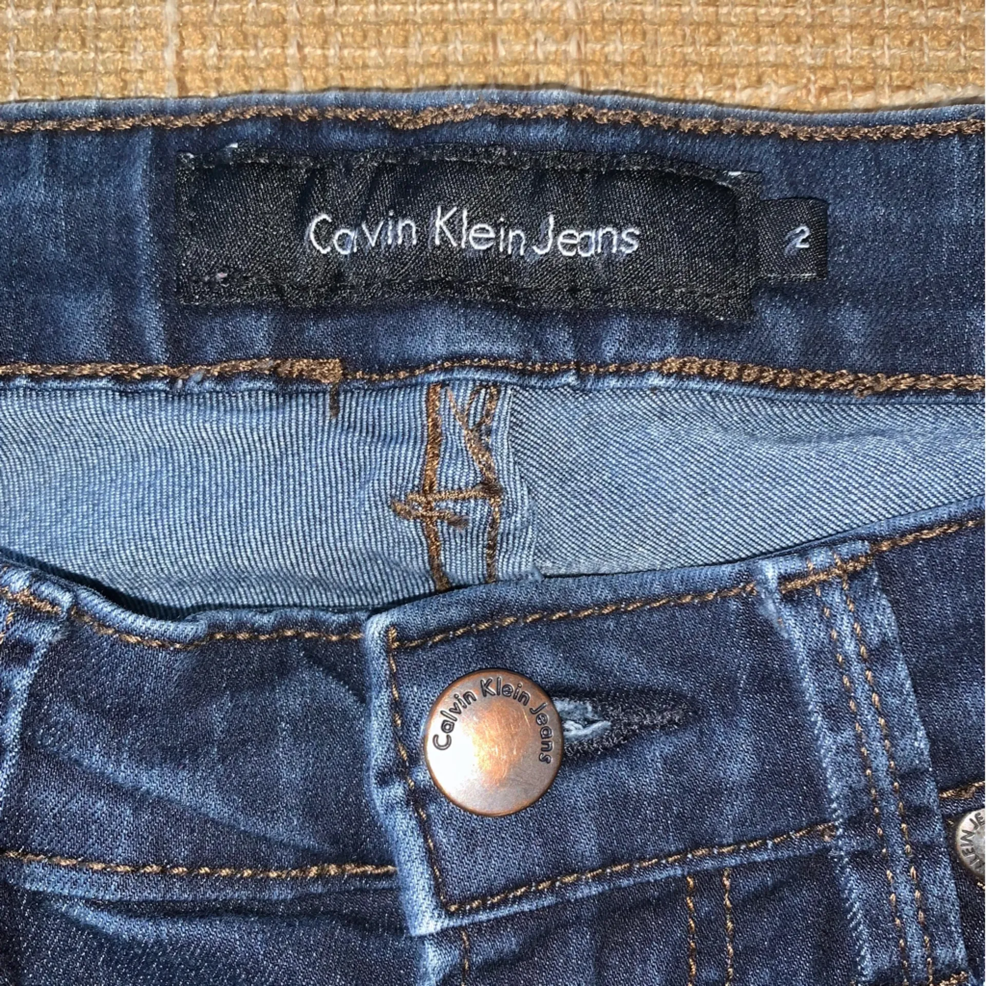 Calvin Klein Jeans  Dark Blue Straight Leg - Image 3