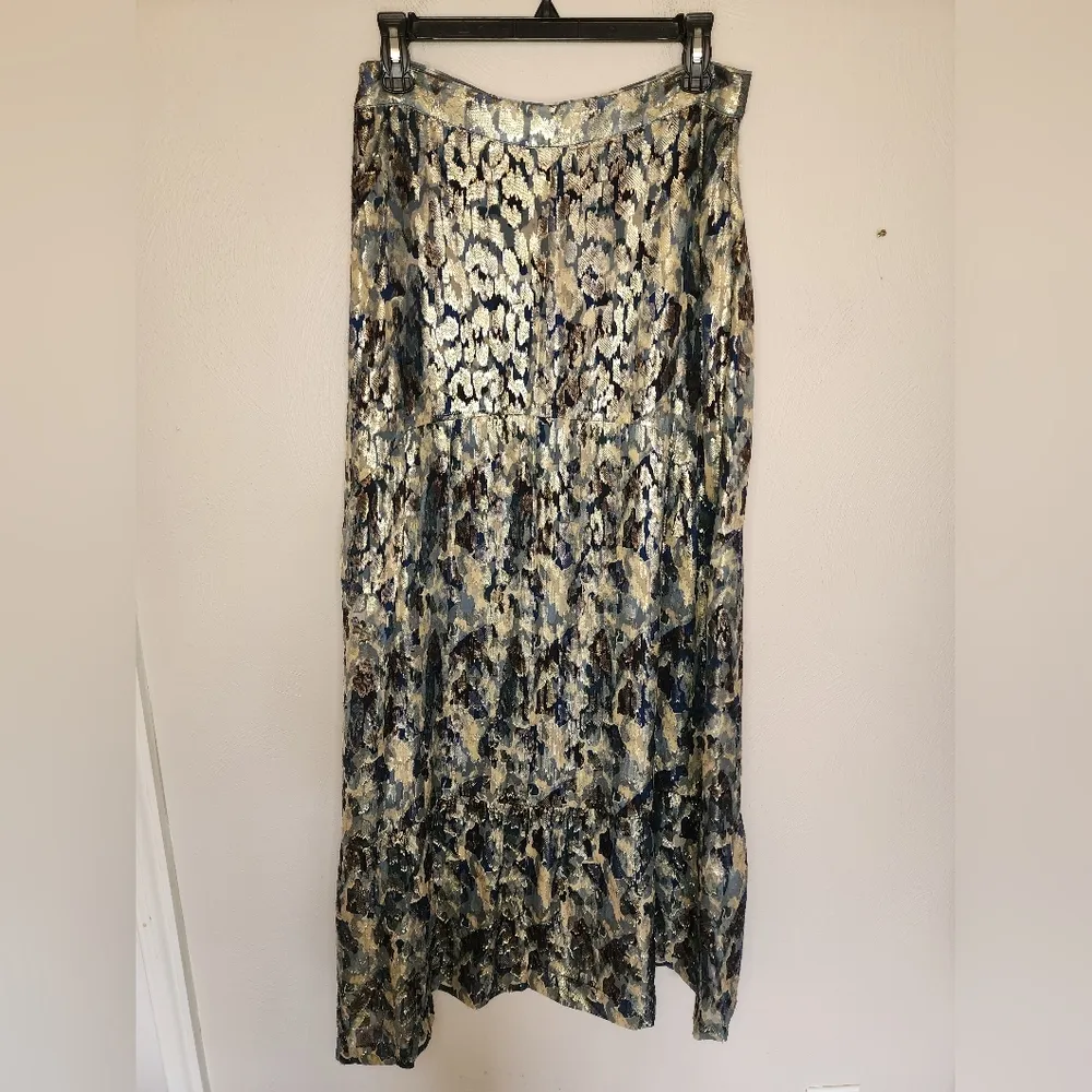 ba&sh Galina Tiered Maxi Skirt - Image 5