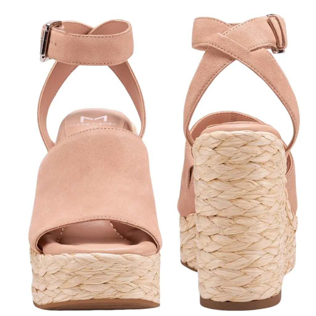 Marc Fischer LTD Nelly Ankle Strap Wedge Heels Women’s 8.5 - Image 3