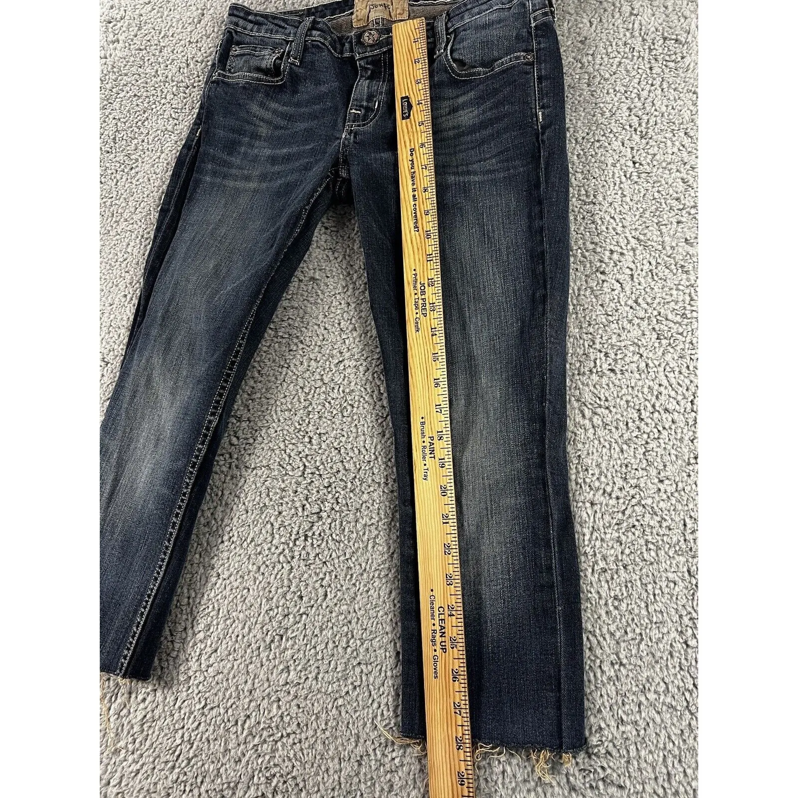 Big Star Jeans Womens 29‎ Low Rise Cut Off Capri Jenae Denim Pants - Image 7