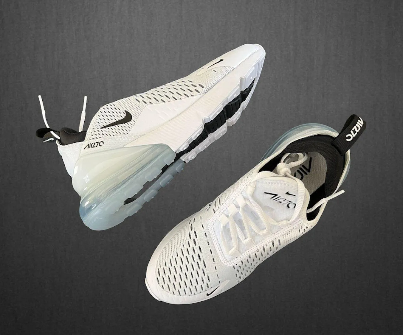 Nike New  Air Max 270 White Black - Image 2