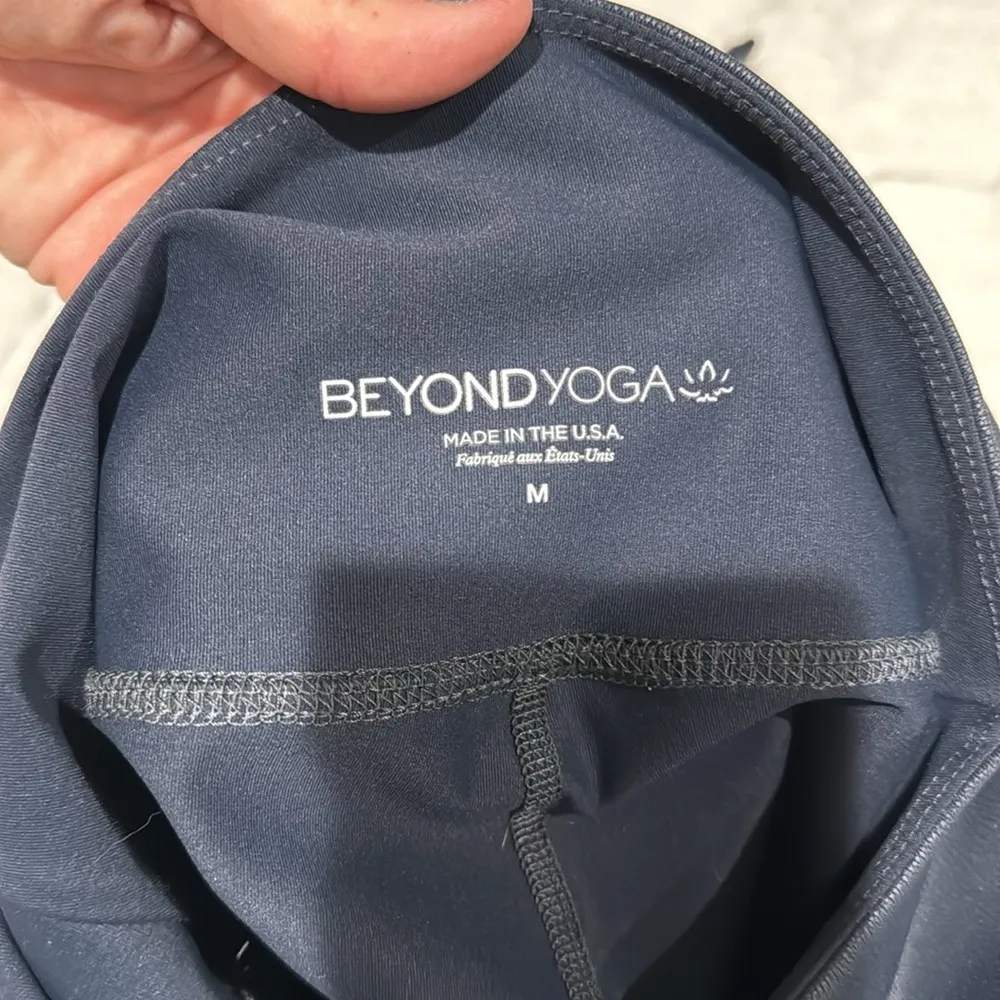 Beyond Yoga Leatherette High‎ Waisted Midi Legging - Image 6