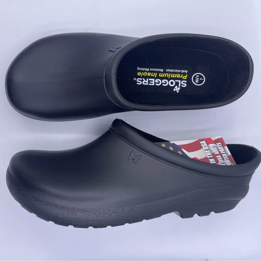 Sloggers waterproof slip on garden rain clogs comfortable womens Size 7 - Image 6