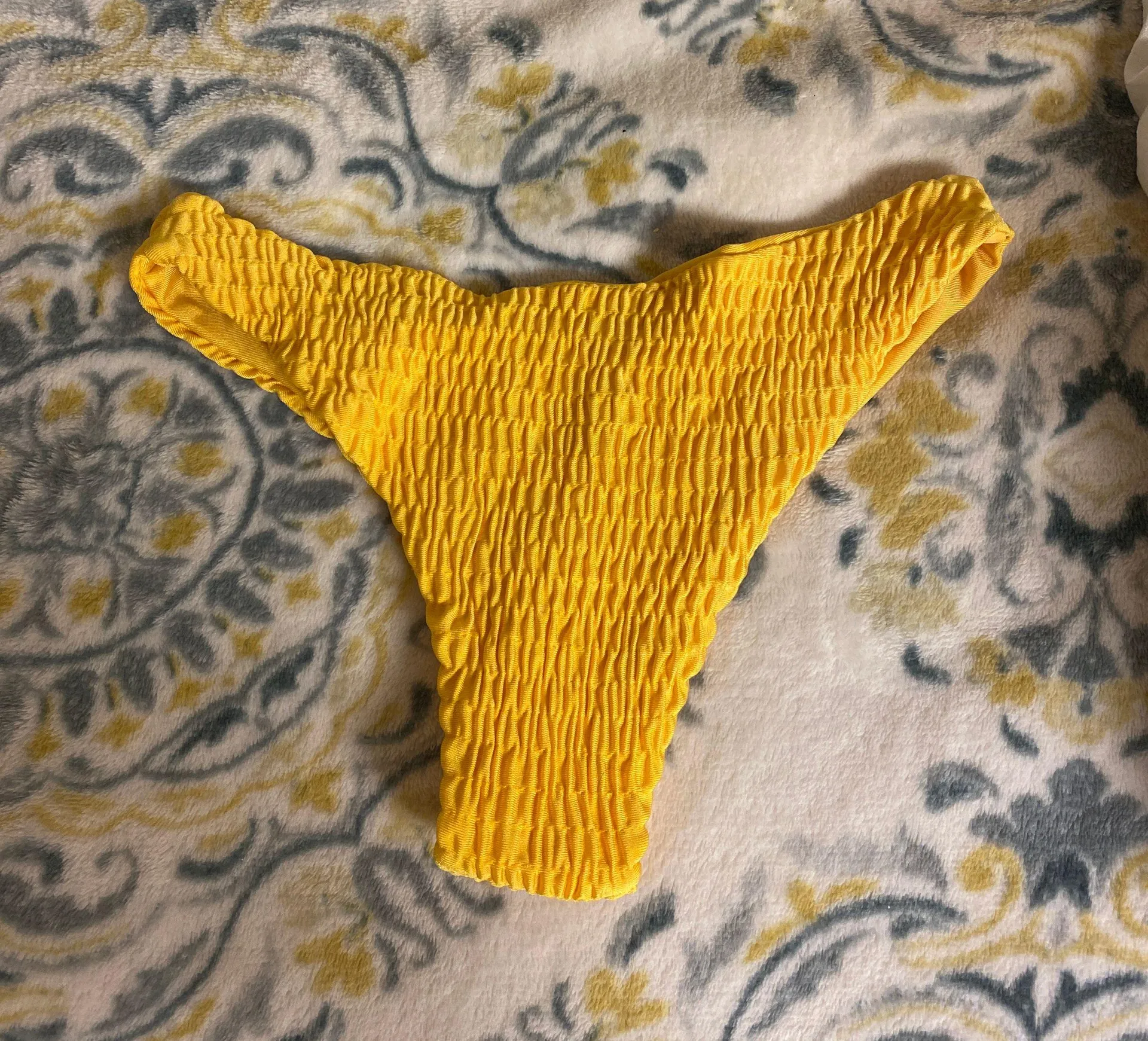 Cheeky Yellow  Bikini Bottoms - Image 2