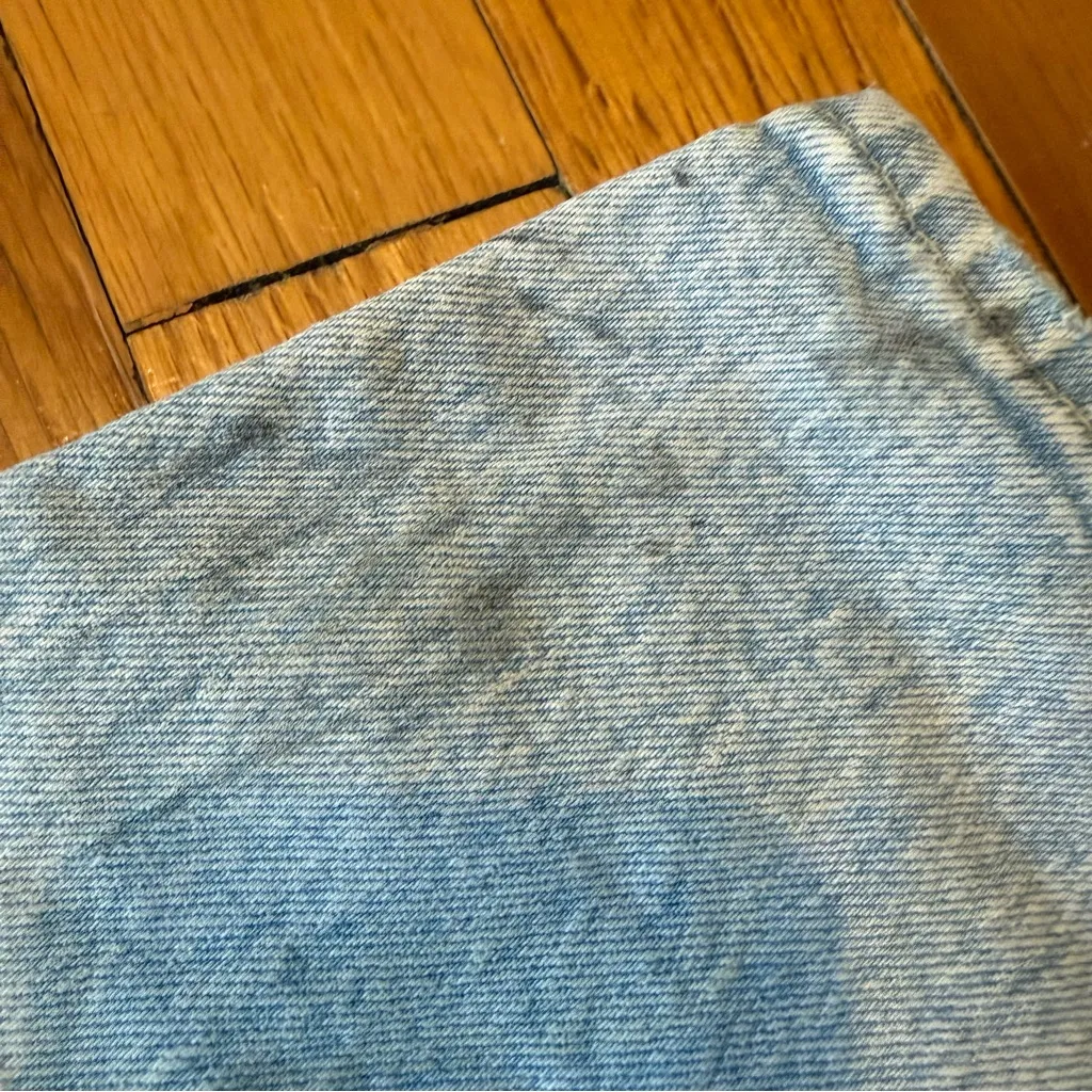 ABERCROMBIE & FITCH 90s Low Rise Curve Love Light Wash Denim Jeans size 30 - Image 8