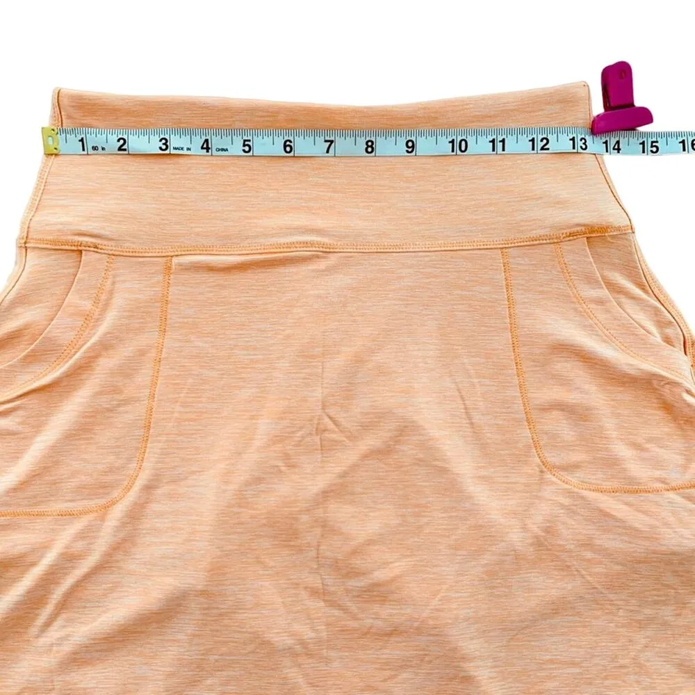 Peter Millar Performance Stretch Convertible Swing Skort Skirt Orange Small - Image 16