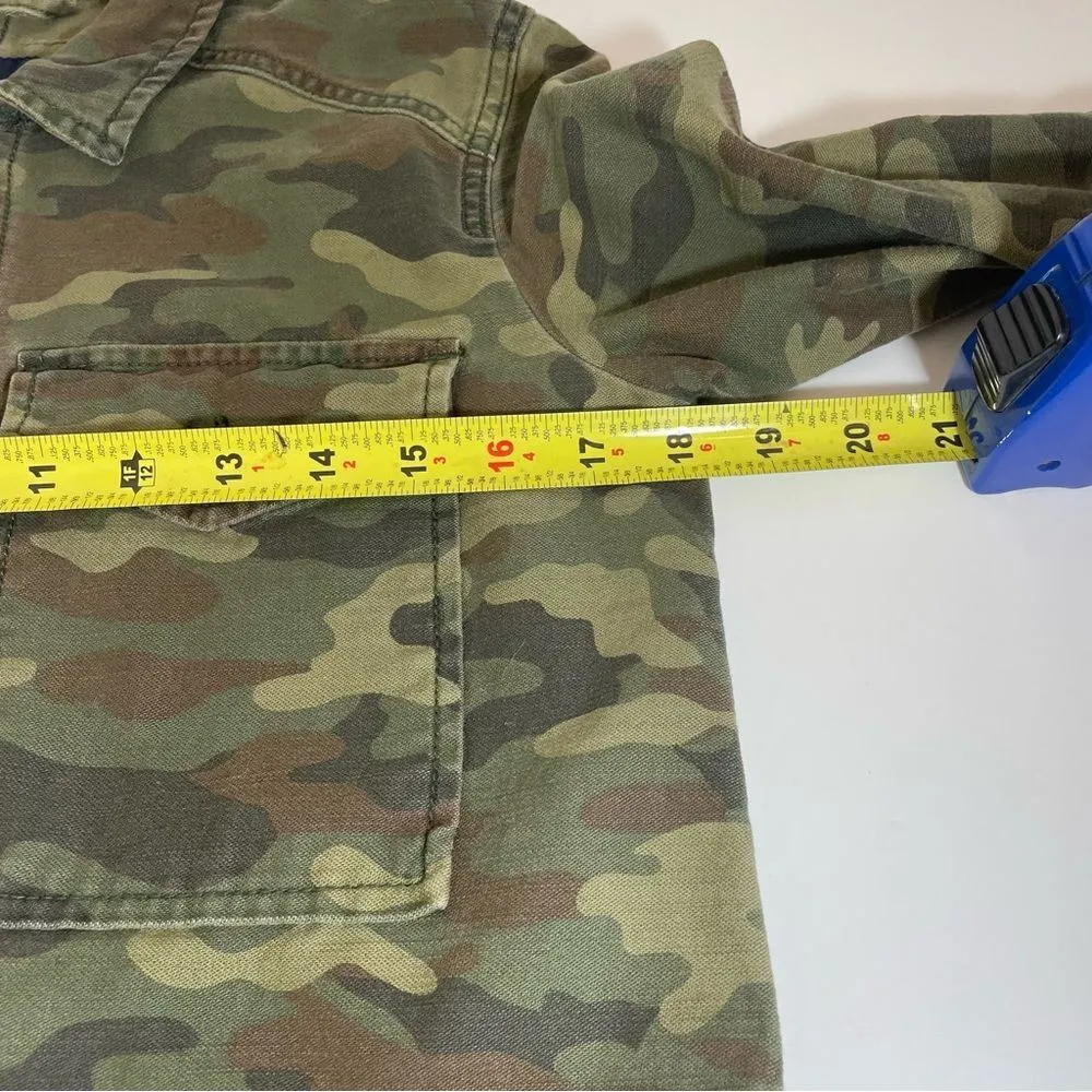 American Eagle Military Camo NAH Jacket 100% Cotton Size XS - Image 9