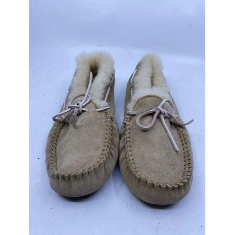 Ugg Australia Tan Slip On Very Good Condition Flat - Image 2