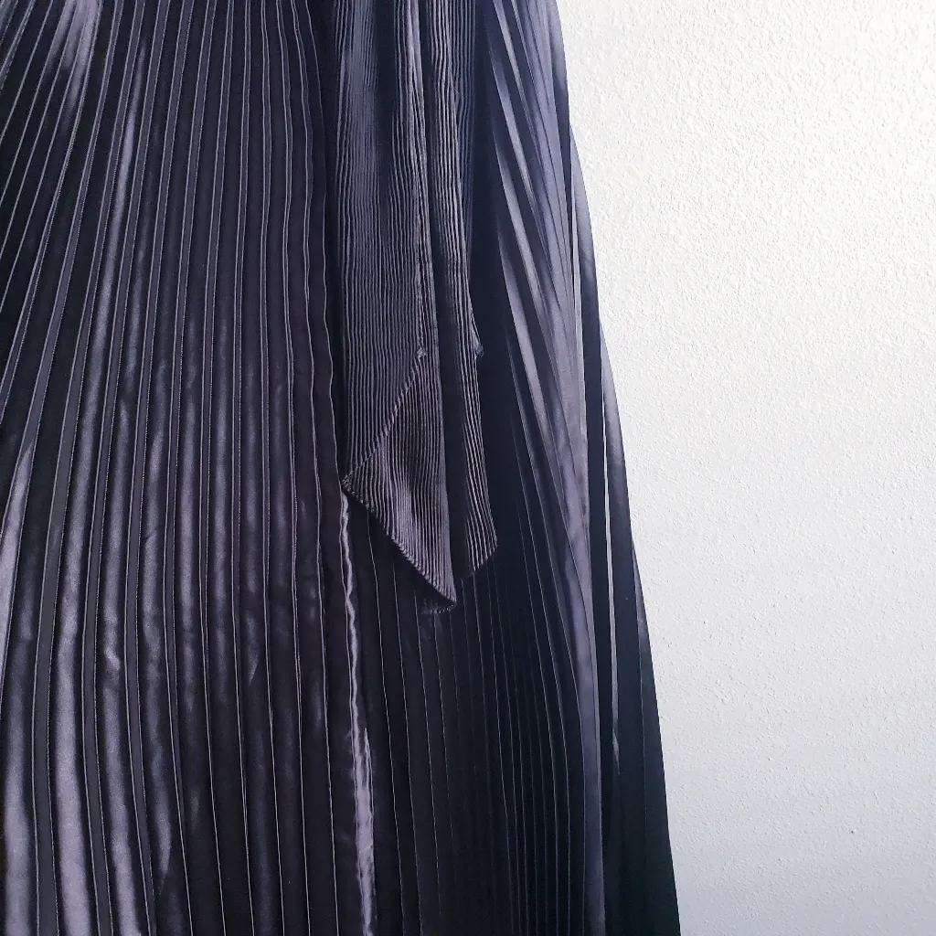 Sandra Pleated Maxi Dress Criss Cross New Without Tags - Image 7