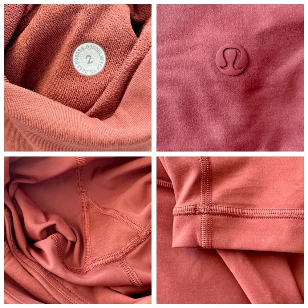 Lululemon Always On High-Rise Tight 28” Leggings, Rustic Clay (Sky Wash) sz. 2 - Image 7