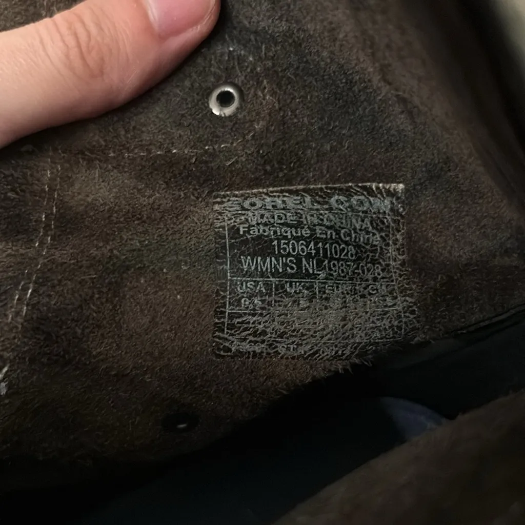 SOREL Joan of Arctic wedge heel mid boots 9.5 - Image 7