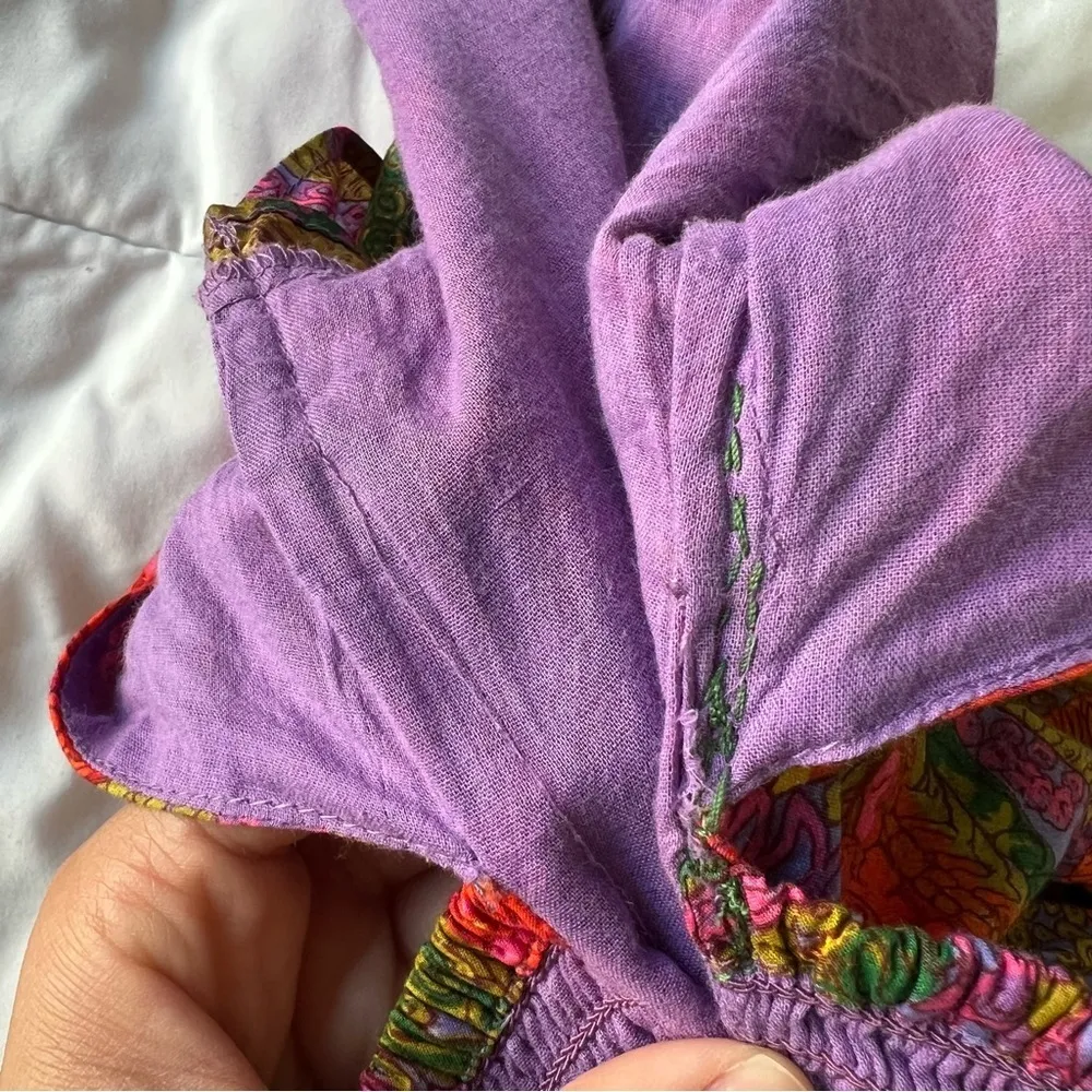 House of Harlow 1960 multicolored tie back viral dress extra small Size XS - Image 8