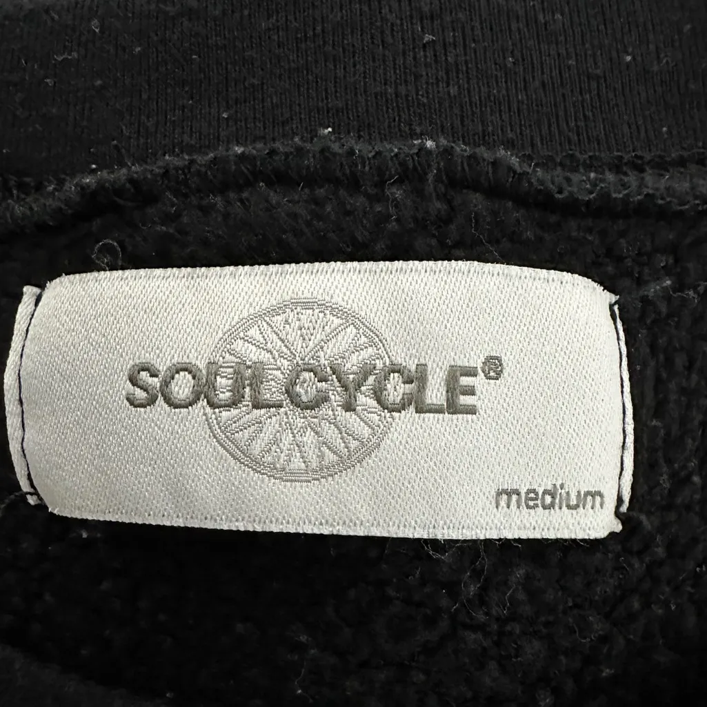 SoulCycle BKLN x SOUL Black Graphic Sweatshirt Size Medium | Brooklyn New York - Image 6
