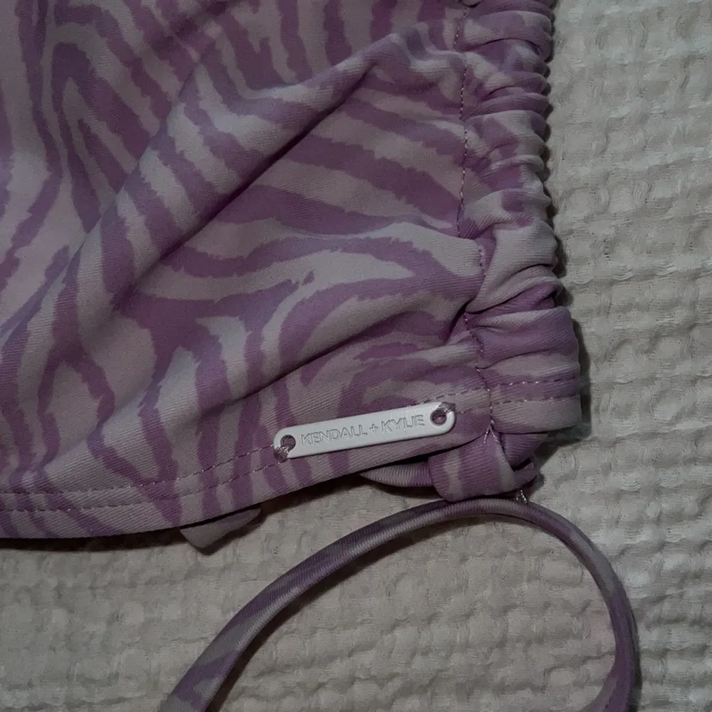Kendall & Kylie Purple Zebra Print Bikini - Image 3