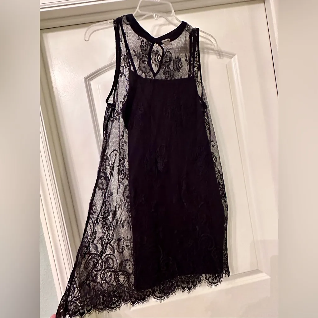 Forever 21 - Beautiful Sleeveless Black Lace Overlay Dress - brand new! 🖤 - Image 8