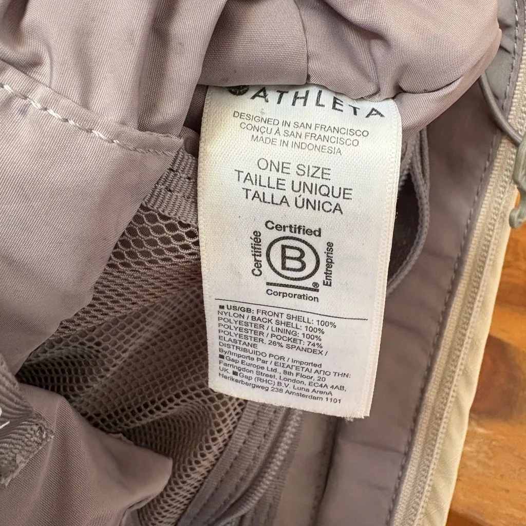 ATHLETA Excursion Abalone Gray Crossbody Bag - Image 10