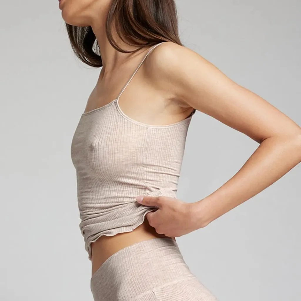 Negative Underwear Whipped Cami in Sand, Size Small - Image 2