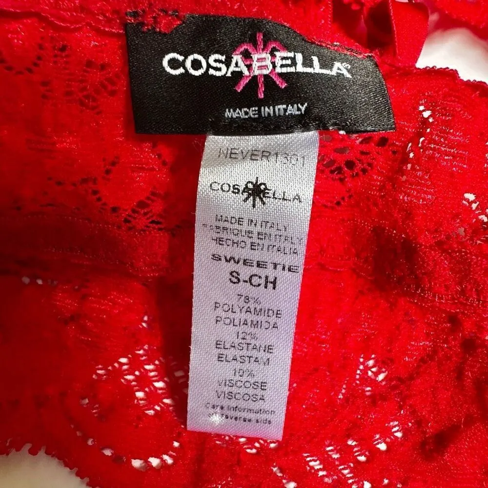 Cosabella red sweetie bra - Image 6