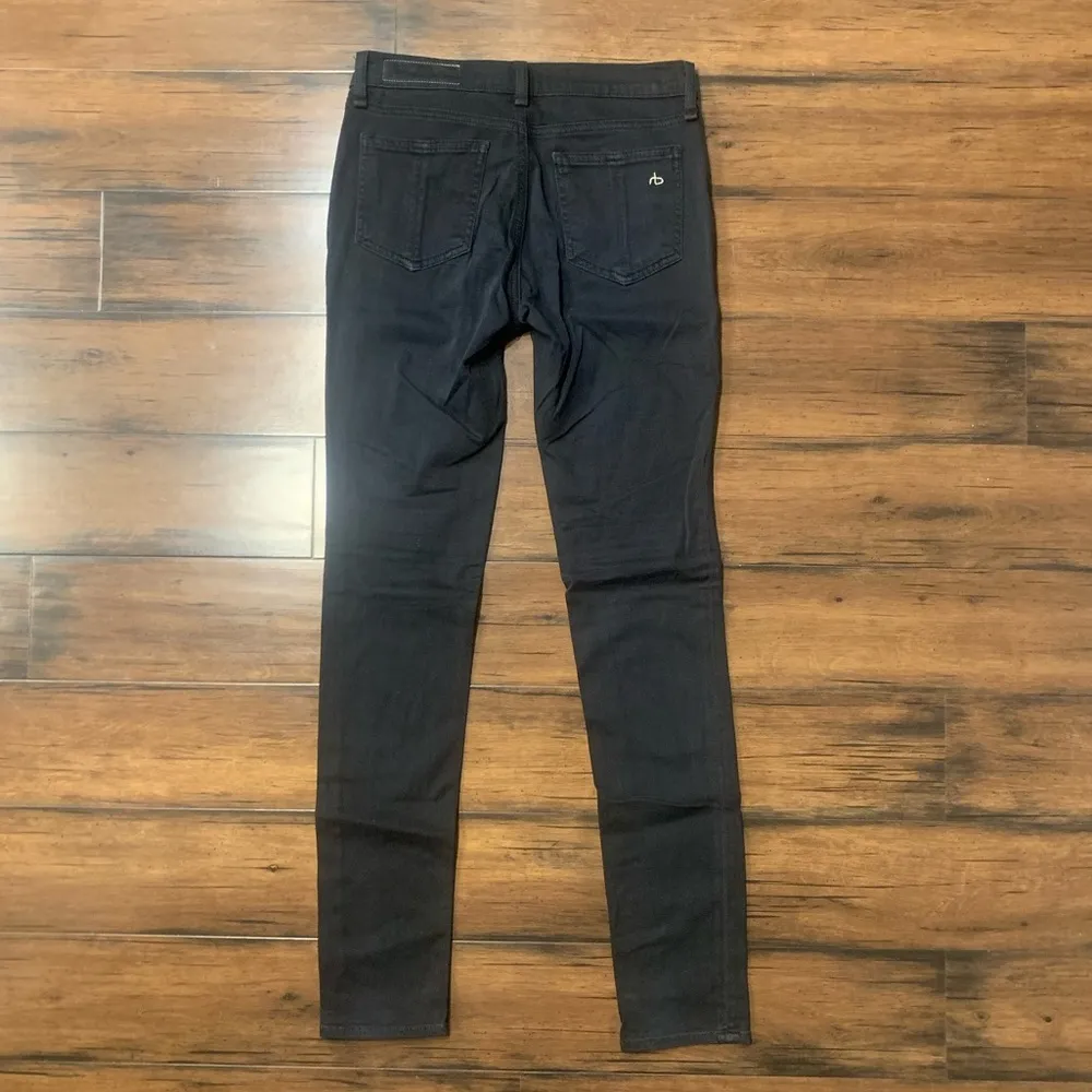 Rag & Bone Black Plush Legging Jeans - Size 26 - Image 9