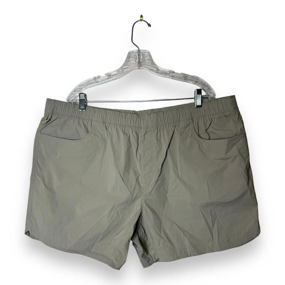 NWT Carhartt Womens Force Relaxed Fit Ripstop 5-Pocket Work Shorts Brown 2XL - Image 4