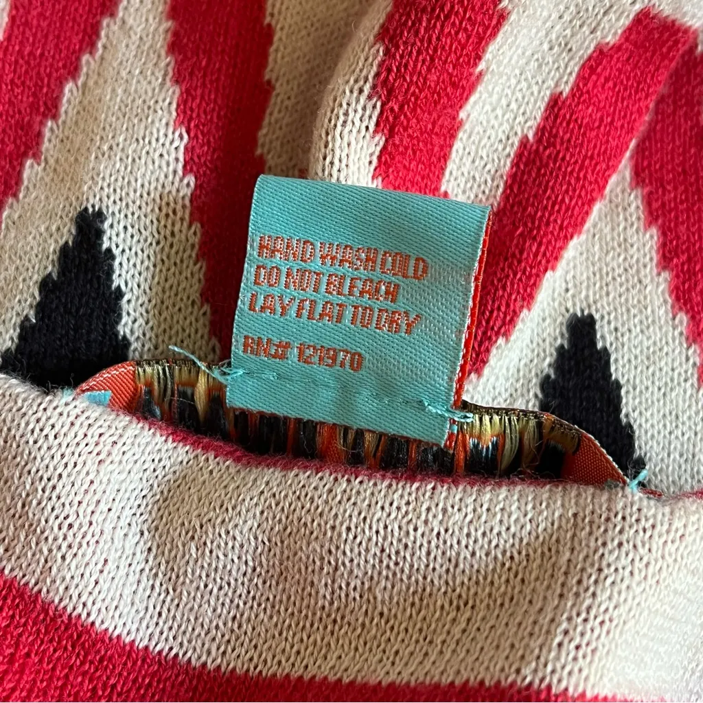 Flying Tomato•Southwestern Aztec Sweater Dress•Sz M - Image 5