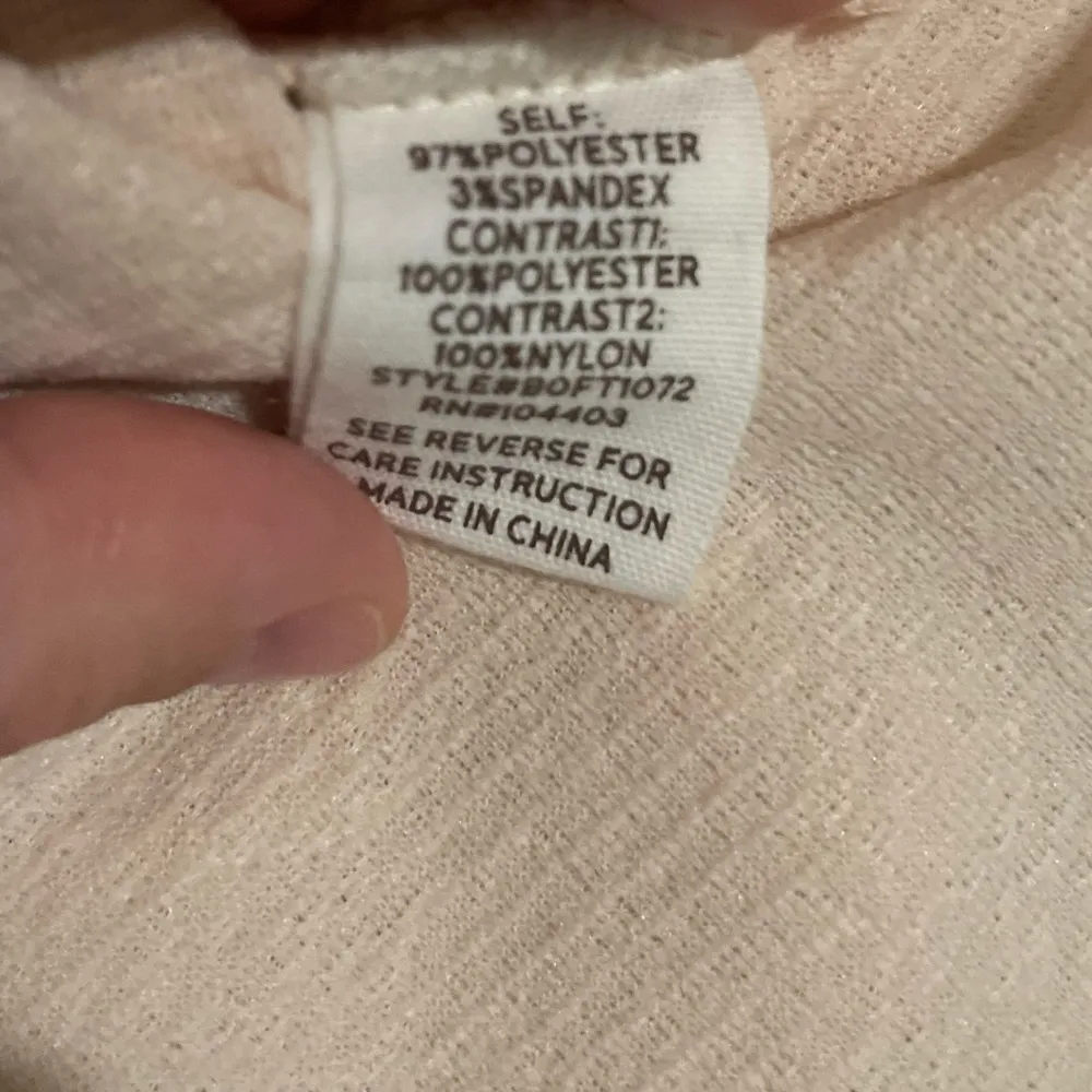 NWT  Peplum shirt, Size Small - Image 4