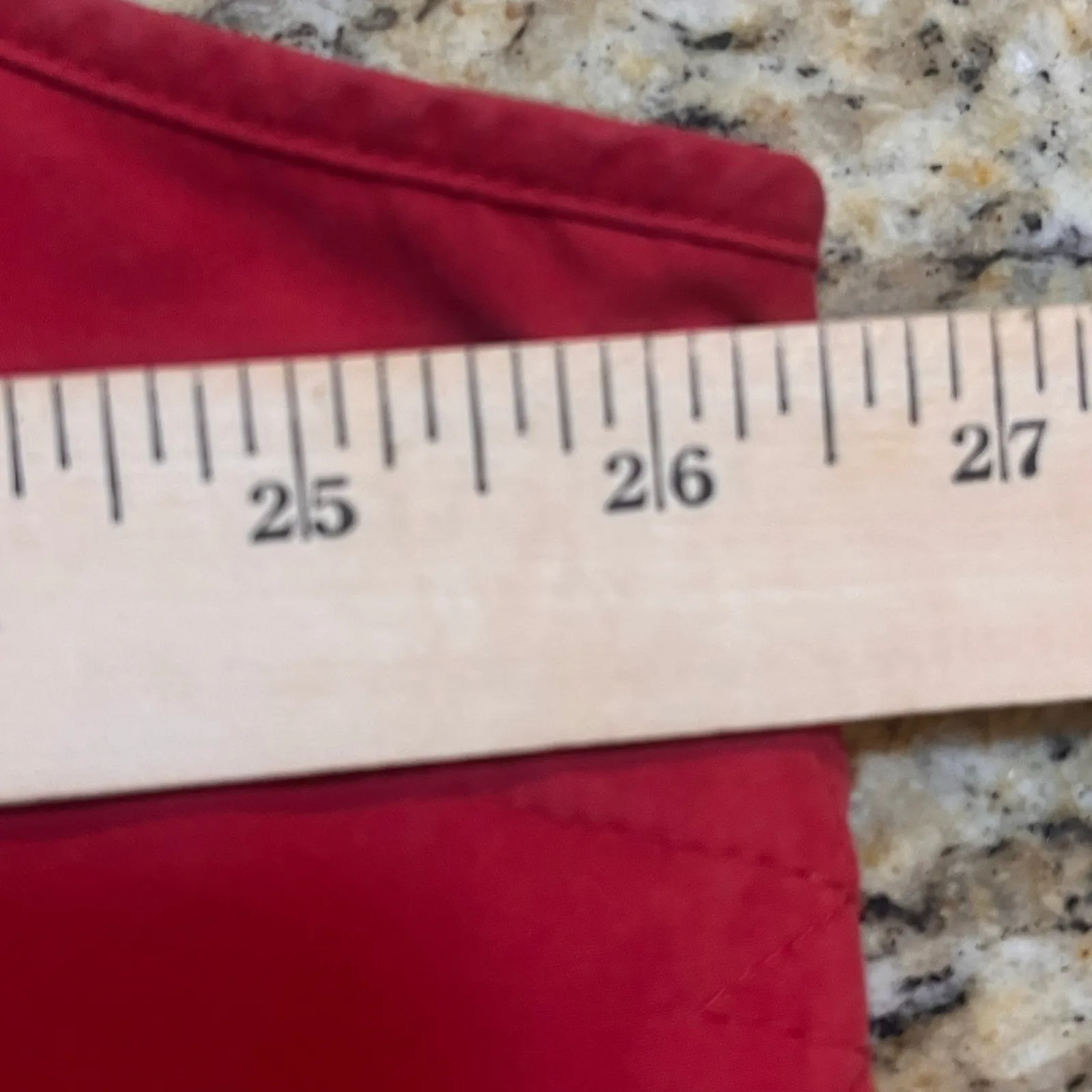 CJ BANKS Womens‎ Size 3X Vest Quilted Lightweight Full Zip Snowflakes Zipper Red - Image 4