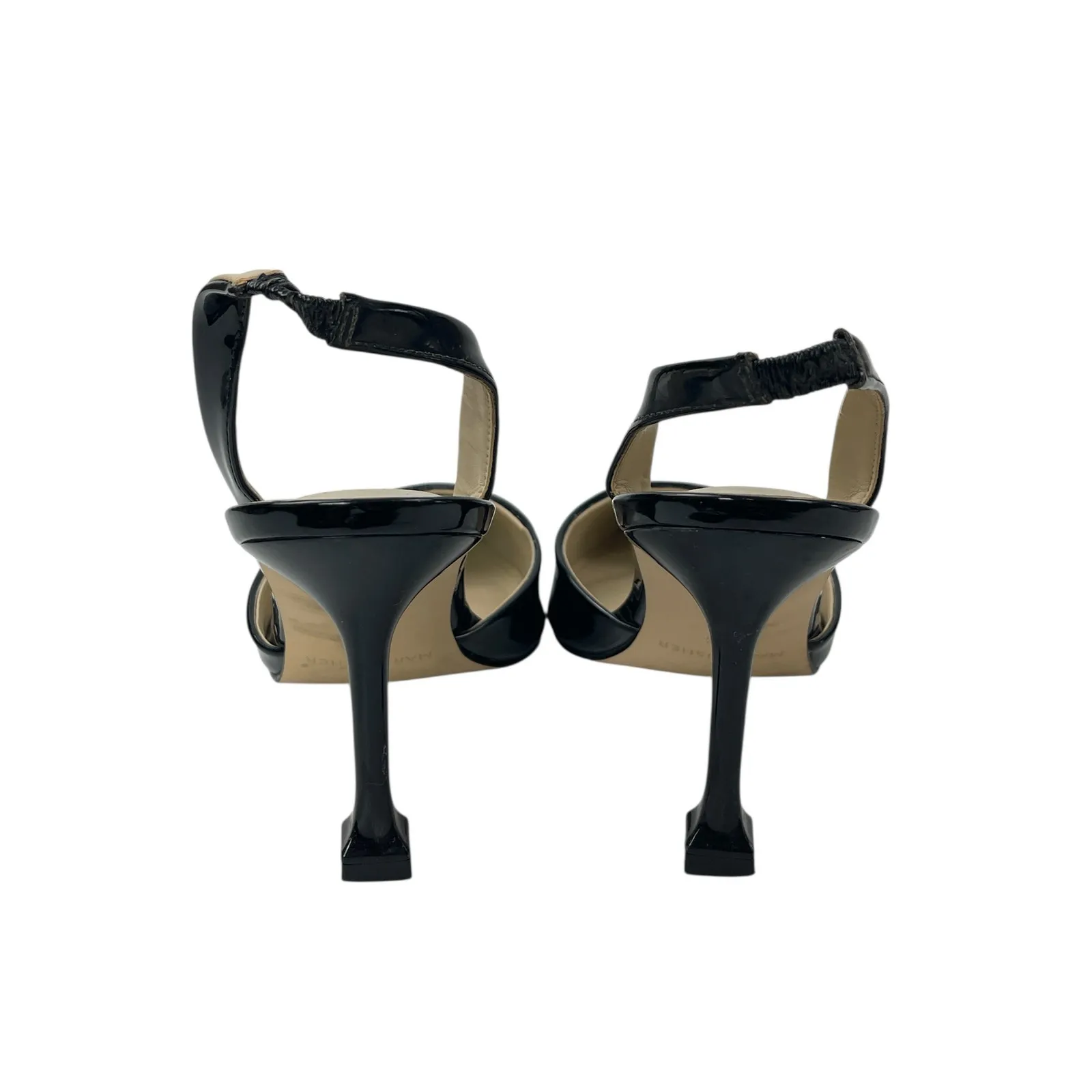 Marc Fisher Women's Black  Slingback Pointed Toe Stiletto Heels Pump Shoes Sz8.5 - Image 3