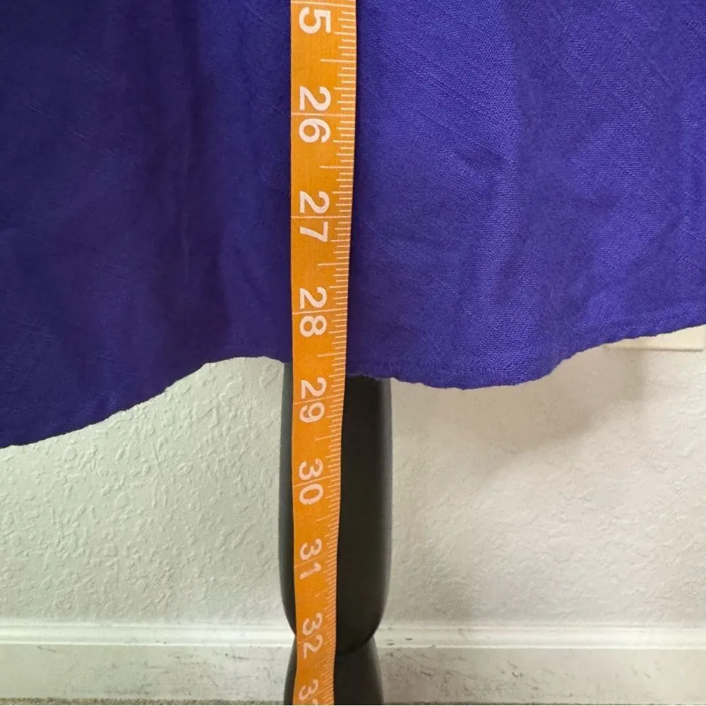 Free People Clear Skies Cold Shoulder Tunic Dress Purple Size M Asymmetrical - Image 8