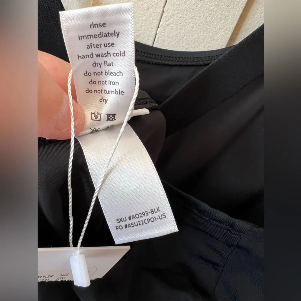 Andie Swim NWT Women’s Tulum Plus Size One Piece Bathing Suit Size‎ XXXL - Image 8