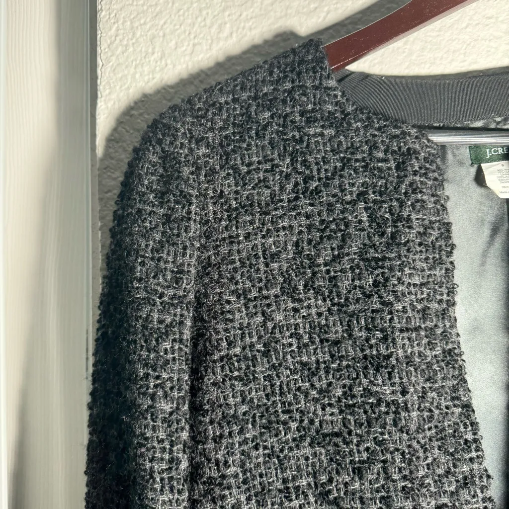 J.Crew  • Blazer Jacket • Wool Blend • Size 8 • Tweed - Image 5