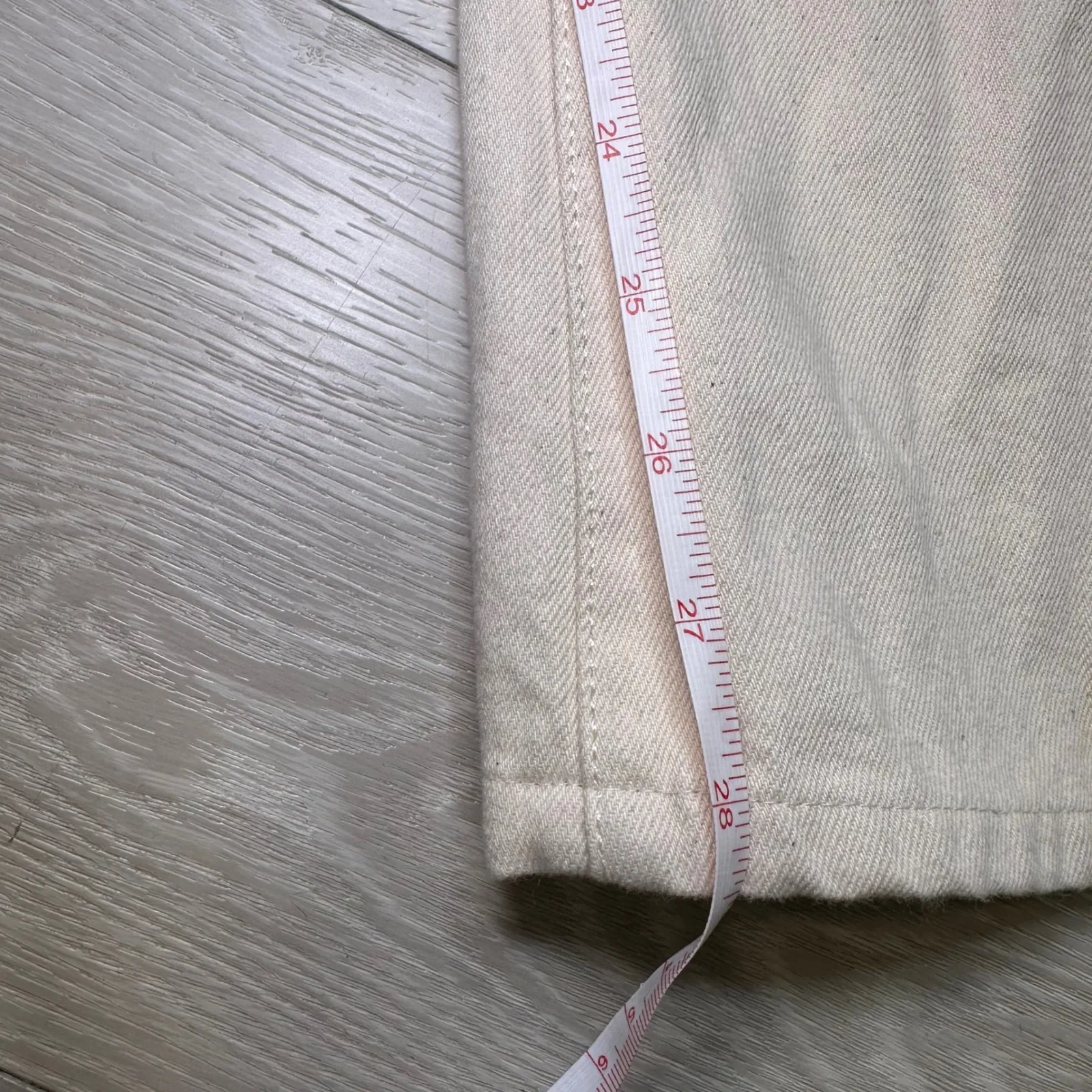 Ralph Lauren women's y2k vintage western cream bootcut equestrian fringe pant 12 - Image 9