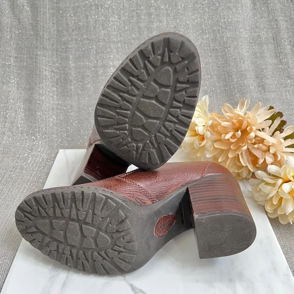 Born Leather Shoes size 7.5 Brown - Image 8