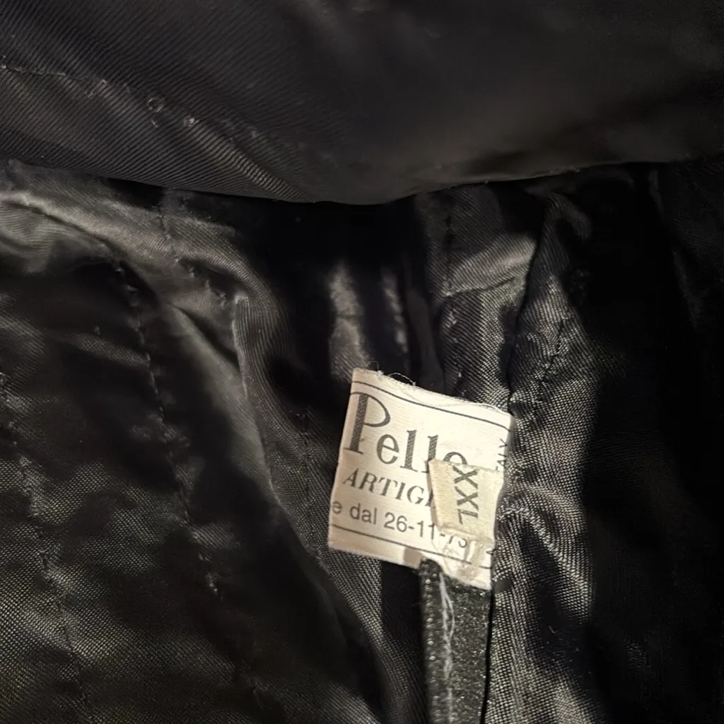 Von Dutch leather moto jacket XXL excellent condition - Image 3